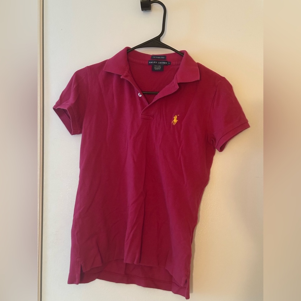 Ralph Lauren Pink Polo Shirt